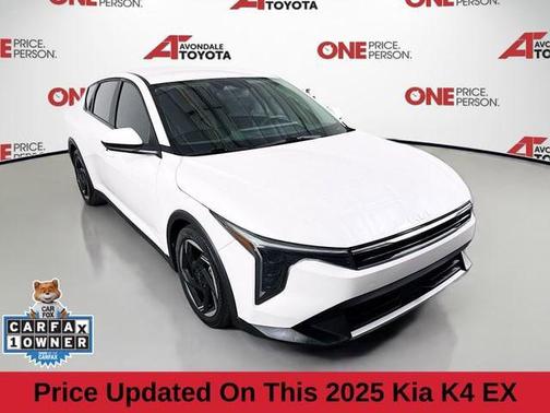 Snow White Pearl 2025 Kia K4 EX