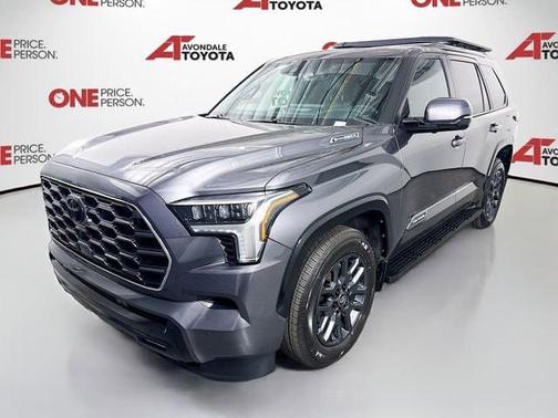 Magnetic Gray Metallic 2026 Toyota Sequoia Platinum