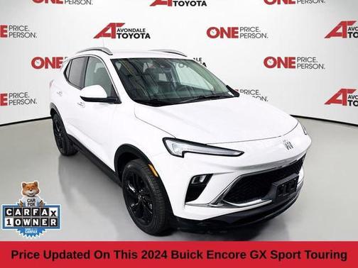 Summit White 2024 Buick Encore GX Sport Touring