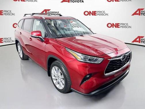 Ruby Flare Pearl 2024 Toyota Highlander Limited