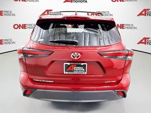 Ruby Flare Pearl 2024 Toyota Highlander Limited