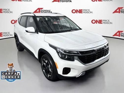Snow White Pearl 2024 Kia Seltos EX