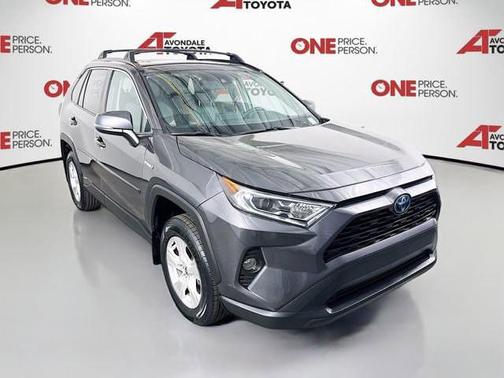 Magnetic Gray Metallic 2021 Toyota RAV4 Hybrid XLE
