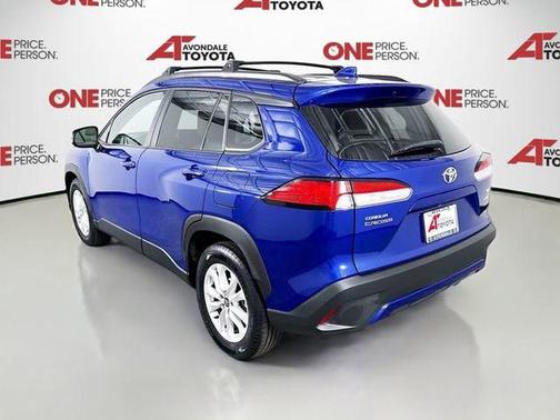 Blue Crush Metallic 2023 Toyota Corolla Cross LE