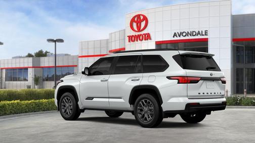 Wind Chill Pearl 2026 Toyota Sequoia Platinum