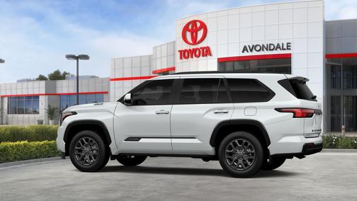 Wind Chill Pearl 2026 Toyota Sequoia Platinum