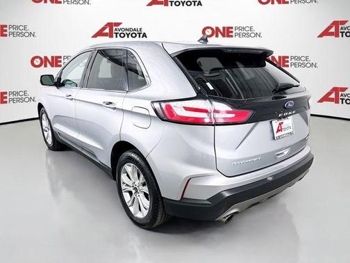 Iconic Silver 2024 Ford Edge Titanium