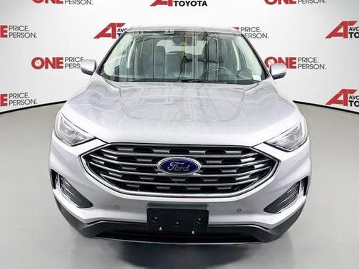 Iconic Silver 2024 Ford Edge Titanium