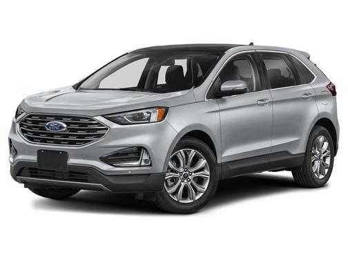 Iconic Silver 2024 Ford Edge Titanium
