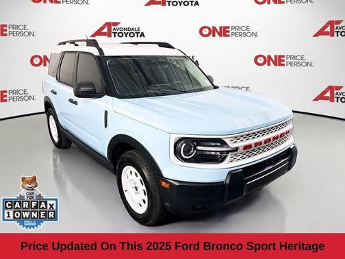 Robins Egg Blue 2025 Ford Bronco Sport Heritage