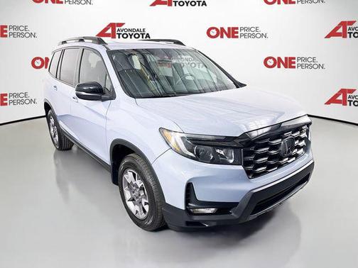 Obsidian Blue Pearl 2022 Honda Passport AWD TrailSport