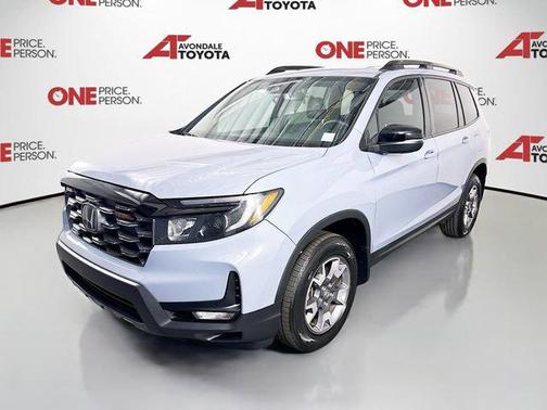 Obsidian Blue Pearl 2022 Honda Passport AWD TrailSport