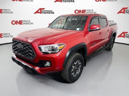 Barcelona Red Metallic 2022 Toyota Tacoma TRD Off Road