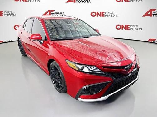 Supersonic Red 2021 Toyota Camry XSE