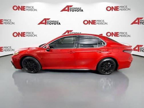Supersonic Red 2021 Toyota Camry XSE