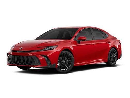 Supersonic Red 2025 Toyota Camry SE