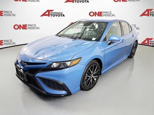 Cavalry Blue 2024 Toyota Camry SE