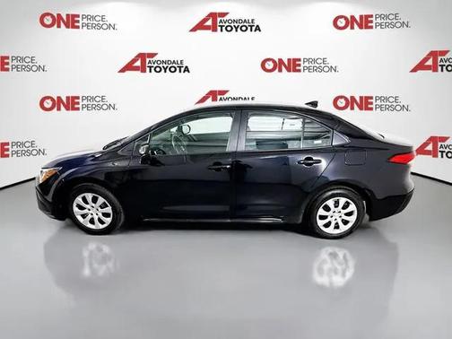 Midnight Black Metallic 2025 Toyota Corolla LE