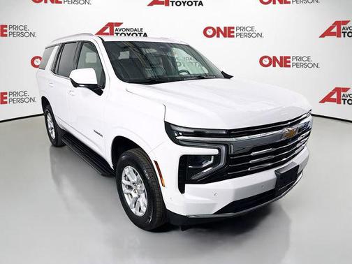 Summit White 2025 Chevrolet Tahoe LT