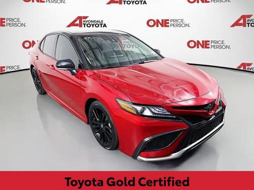 Supersonic Red 2024 Toyota Camry XSE