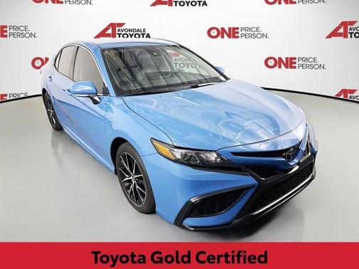 Cavalry Blue 2023 Toyota Camry SE