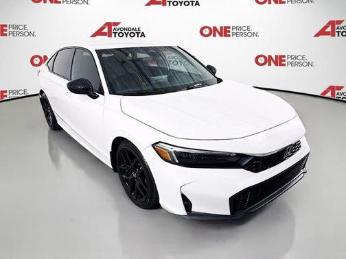 Platinum White Pearl 2026 Honda Civic Sport