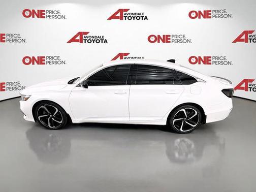 Platinum White Pearl 2022 Honda Accord Sport 1.5T