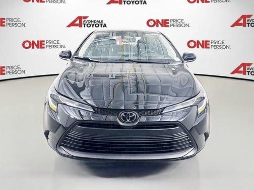 Midnight Black Metallic 2025 Toyota Corolla LE