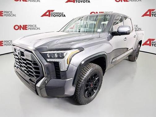 Magnetic Gray Metallic 2025 Toyota Tundra Platinum