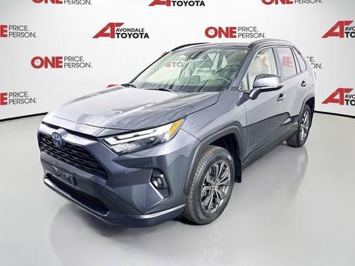 Magnetic Gray Metallic 2023 Toyota RAV4 Hybrid XLE Premium