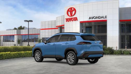 Cavalry Blue 2026 Toyota Corolla Cross LE