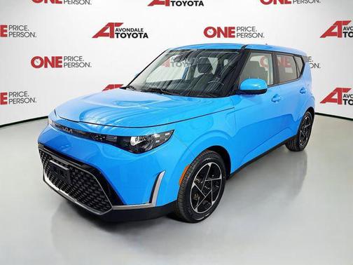 Surf Blue 2023 Kia Soul EX