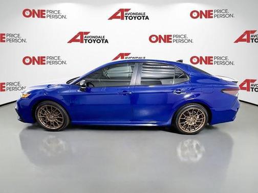 Reservoir Blue 2023 Toyota Camry SE