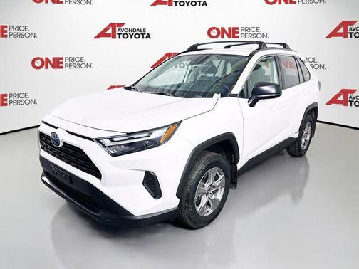 Ice Cap 2024 Toyota RAV4 Hybrid LE