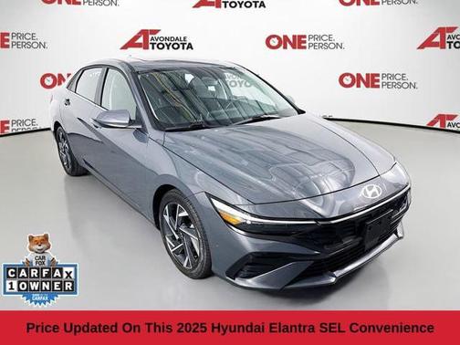 Ecotronic Gray 2025 Hyundai ELANTRA SEL