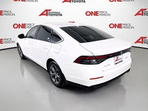Platinum White Pearl 2024 Honda Accord Hybrid EX-L