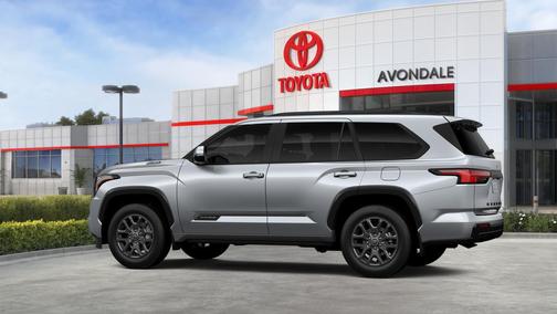 Celestial Silver Metallic 2026 Toyota Sequoia Platinum