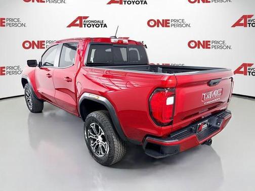 Volcanic Red Tintcoat 2025 GMC Canyon AT4