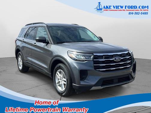 Carbonized Gray Metallic 2026 Ford Explorer Active
