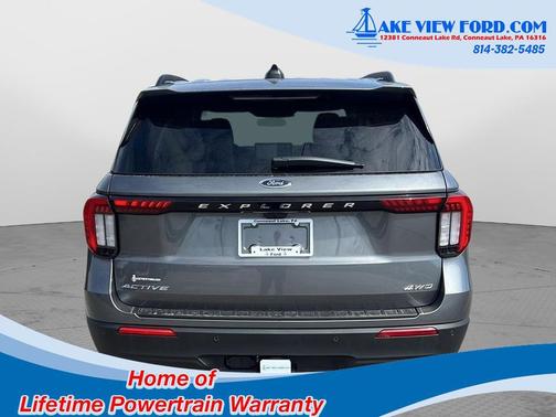 Carbonized Gray Metallic 2026 Ford Explorer Active