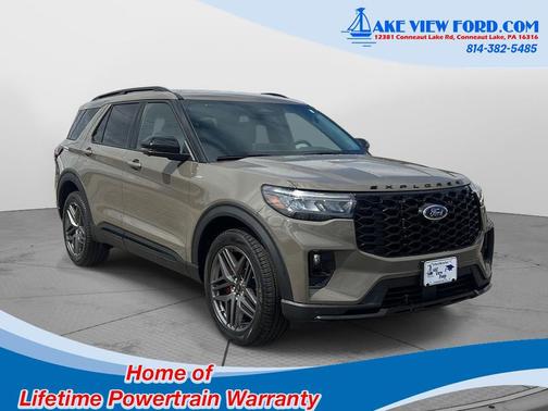 Marsh Gray 2026 Ford Explorer ST-Line