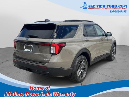 Marsh Gray 2026 Ford Explorer ST-Line