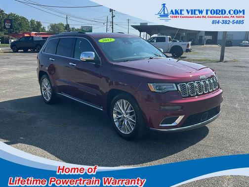 2017 Jeep Grand Cherokee Summit