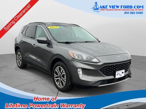 Carbonized Gray Metallic 2022 Ford Escape SEL