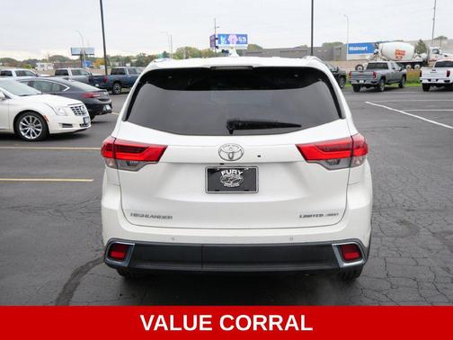 Blizzard Pearl 2019 Toyota Highlander Limited Platinum