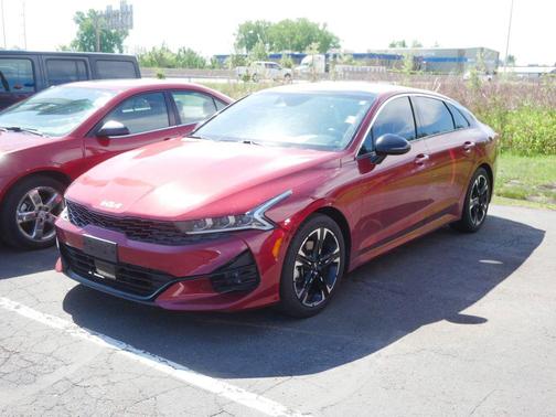 Passion Red 2022 Kia K5 GT-Line