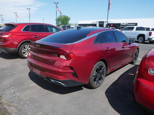 Passion Red 2022 Kia K5 GT-Line