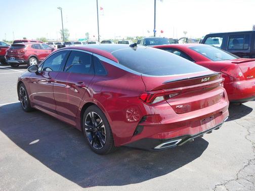 Passion Red 2022 Kia K5 GT-Line