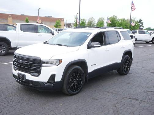 Summit White 2023 GMC Acadia AWD SLT
