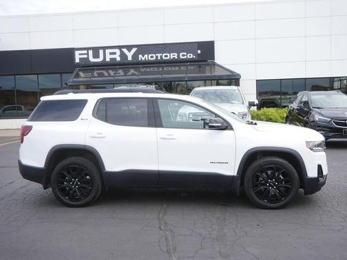 Summit White 2023 GMC Acadia AWD SLT